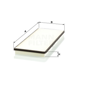 Фильтр салона MANN-FILTER CU 3858